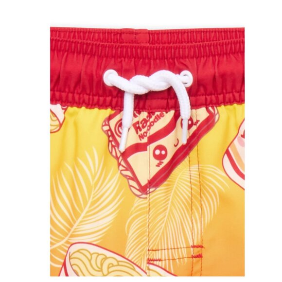 Maruchan Ramen Boys Palms Graphic Swim Shorts - Picture 3 of 3